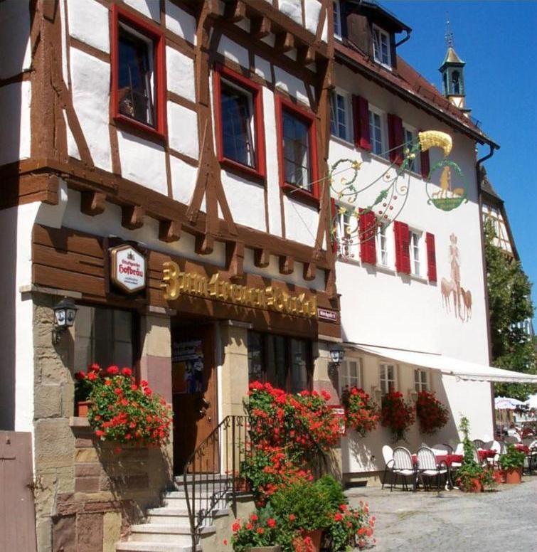 Hotel Zum Treuen Bartel Markgröningen Exteriér fotografie