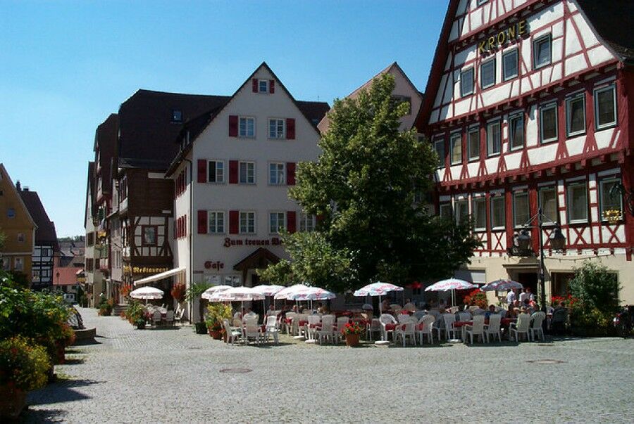 Hotel Zum Treuen Bartel Markgröningen Exteriér fotografie